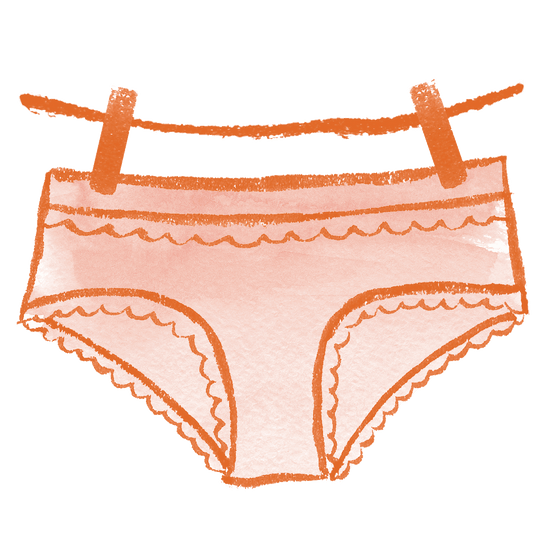 Elephant Underwear Illustration Abstraction Comfortable Panties
