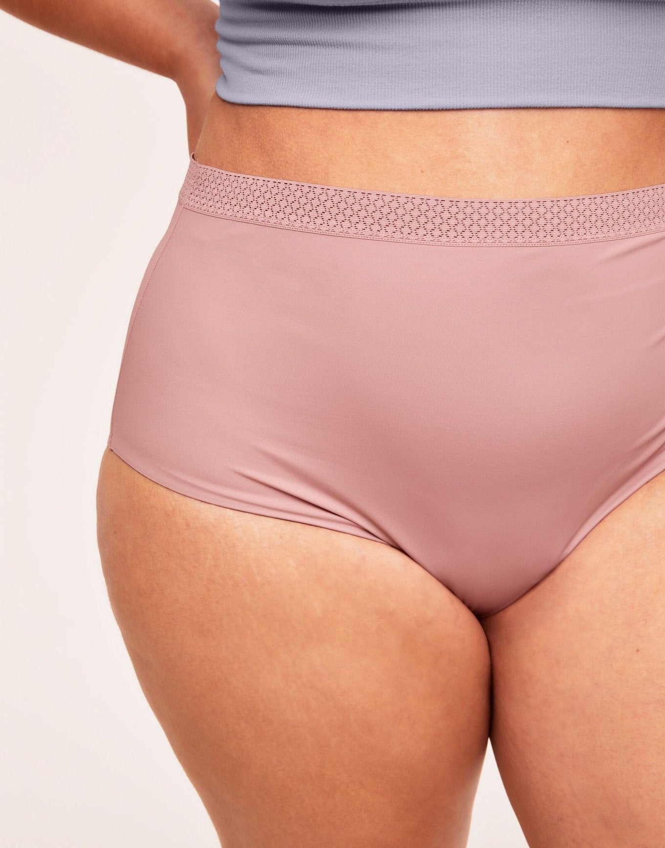 Buy BLOSSOM Women's Cotton Melang'e Panty, Soft Inner Waist